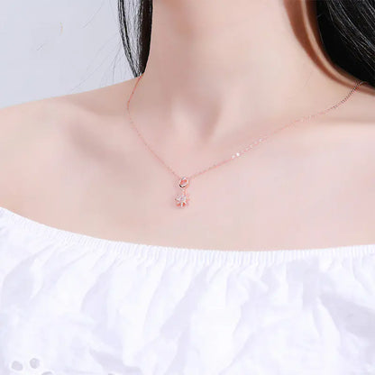 Korean Sun Pendant Necklace